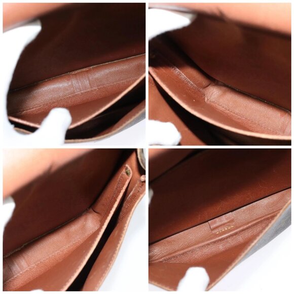 LOUIS VUITTON Monogram Cartouchiere GM Shoulder Bag M51252 LV Auth 138441 - Picture 16 of 16